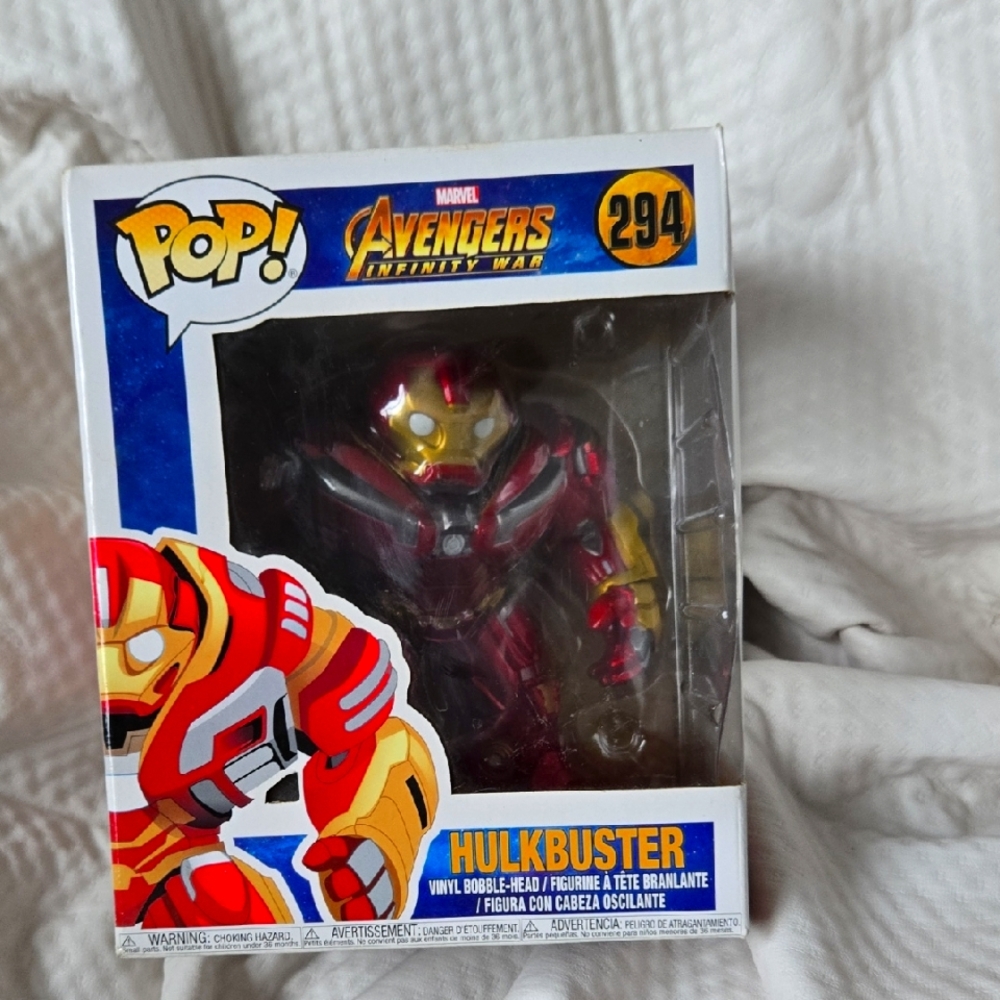 Funko Pop! Marvel Avengers Hulkbuster Red and Gold Figure